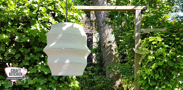 Lampenkap macramé