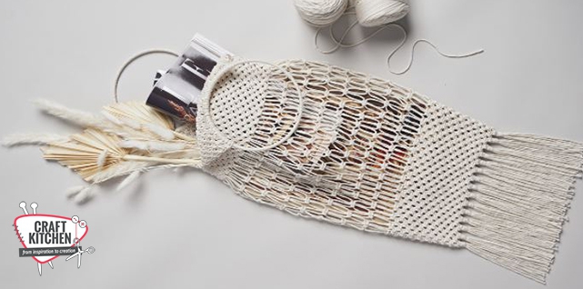 Macramé tas