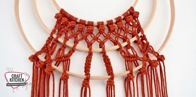 Macramé wandhanger