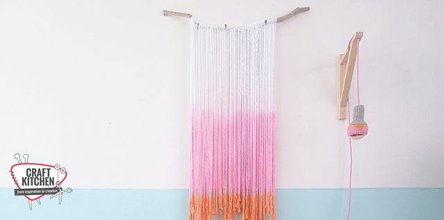 Wandhanger dip-dye