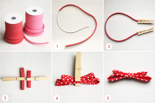 Stappenplan Haarbandje Maken
