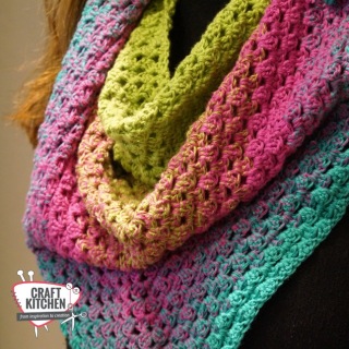 Durable colourful-sjaal-