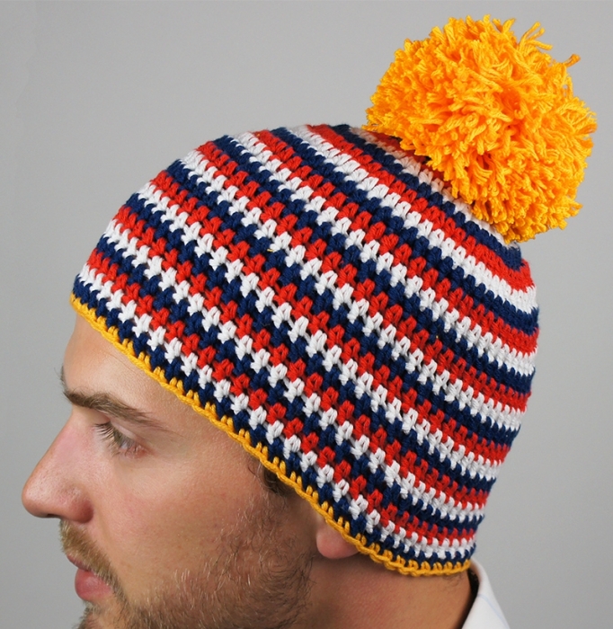 Goede haakpatroon wk muts en beanie - CraftKitchen ON-22